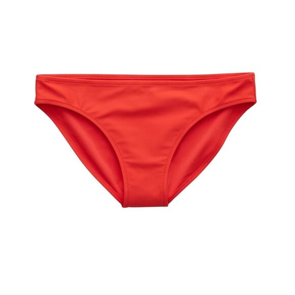 NWT! Aerie Full Coverage Bikini Swim Bottom in Red - Size Medium - Picture 3 of 6